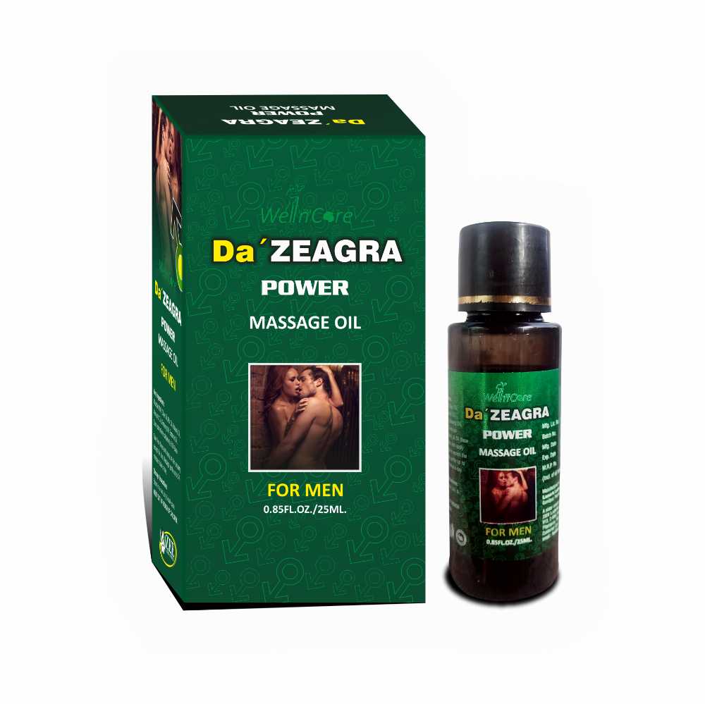 Herbal massage oil ingredients and packaging