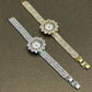 Elegant Pearl Halo Watch
