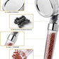 Ionic shower head installation with flexible hose included