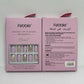 Febble - Soft Lavender & Silver Glitter Press-On Nails
