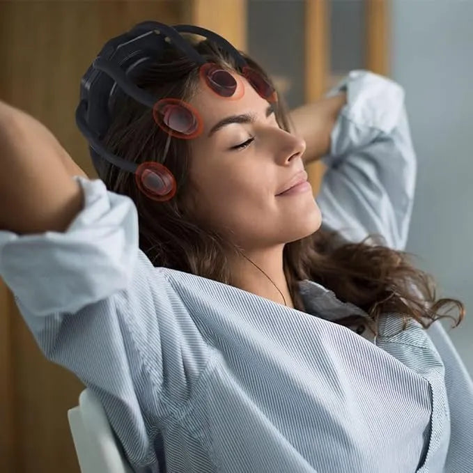 "Cordless scalp massager easy to use at home"
