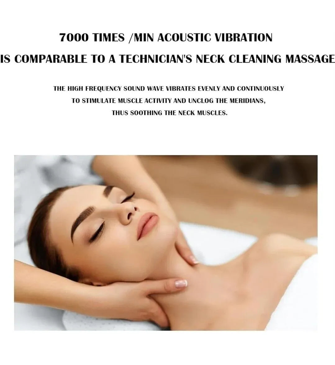 LED facial device for at-home spa skincare routine