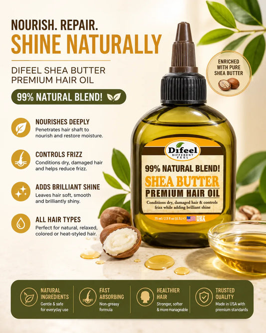 Difeel - Shea Butter Hair Oil