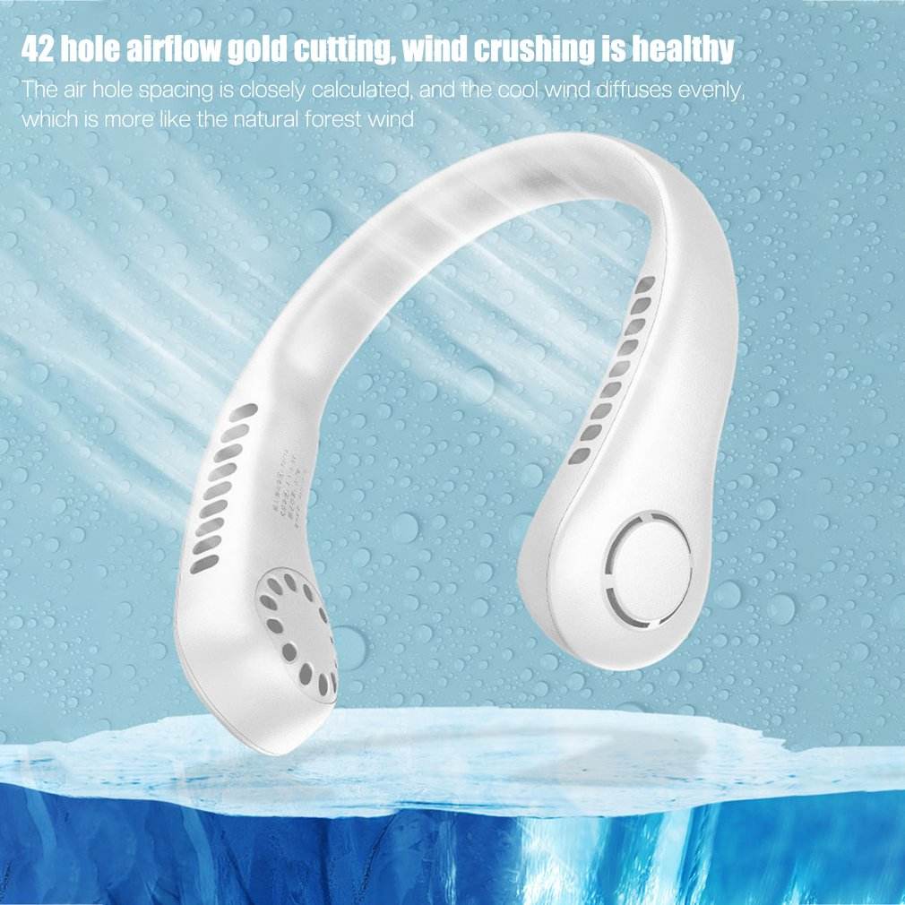 Portable Rechargeable Neck Fan